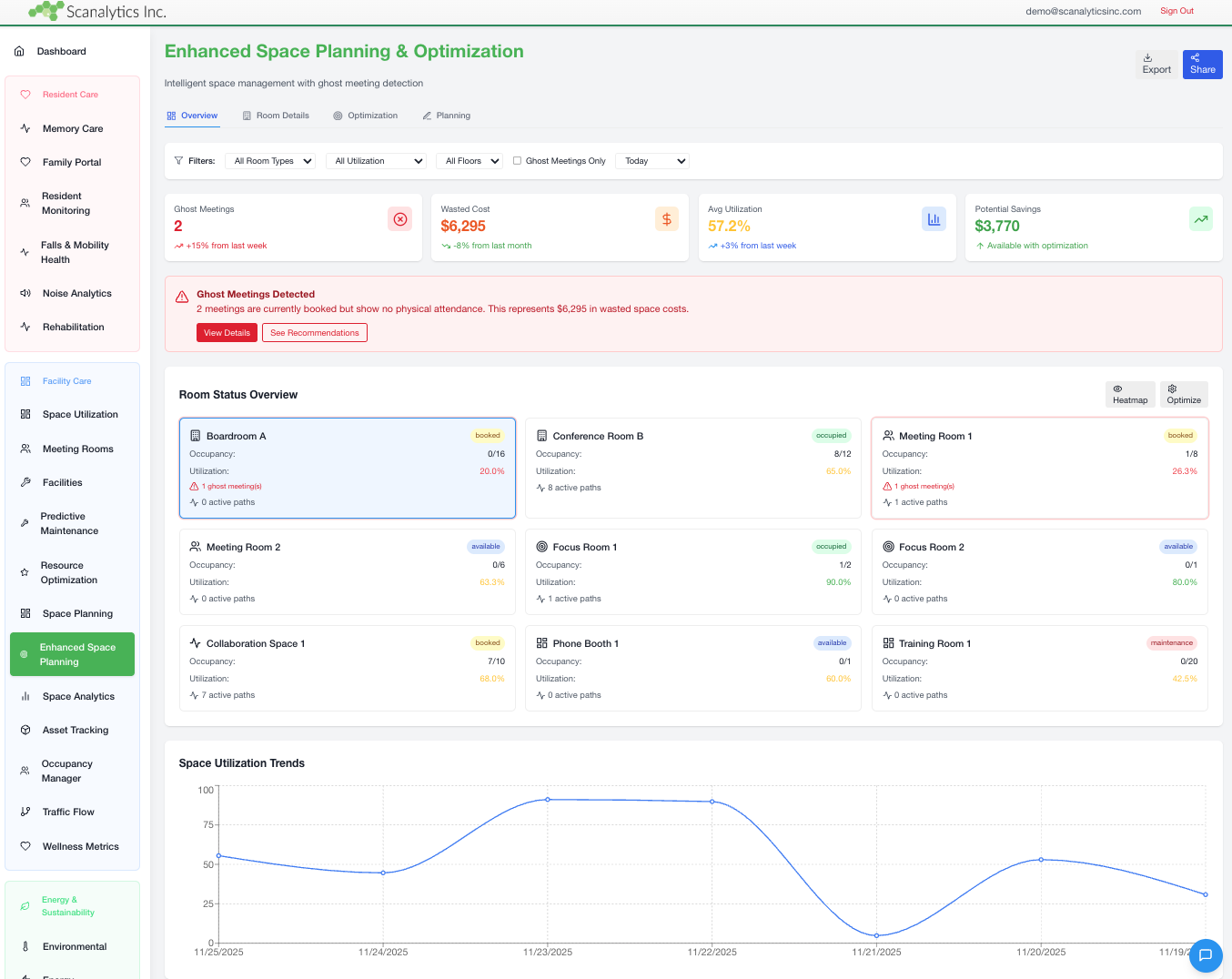 Phase 1 software interface